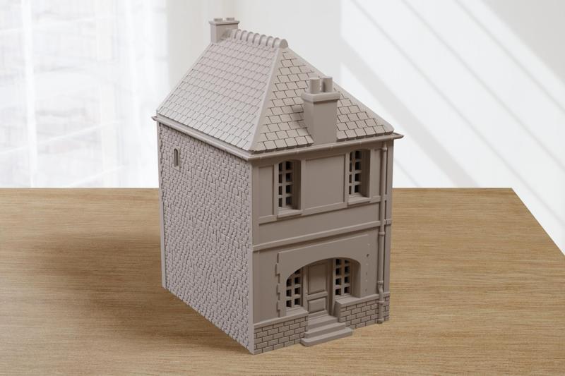 Normandy Cottage V4 RCTS10 - Miniature Wargaming French Terrain WW2