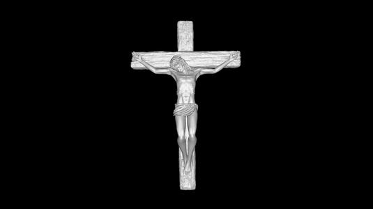 “Christ on the Cross” High-Relief 3D Printable Crucifix