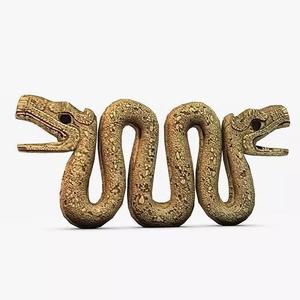 Ancient stone serpent
