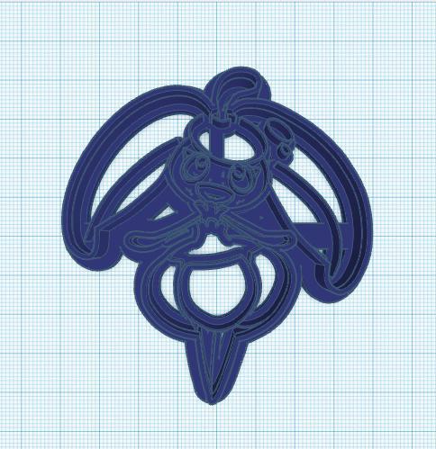 Pokemon: Steenee Cookie Cutter