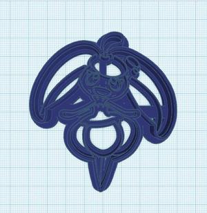 Pokemon: Steenee Cookie Cutter