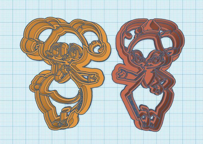 Pokemon: Indeedee Cookie Cutters