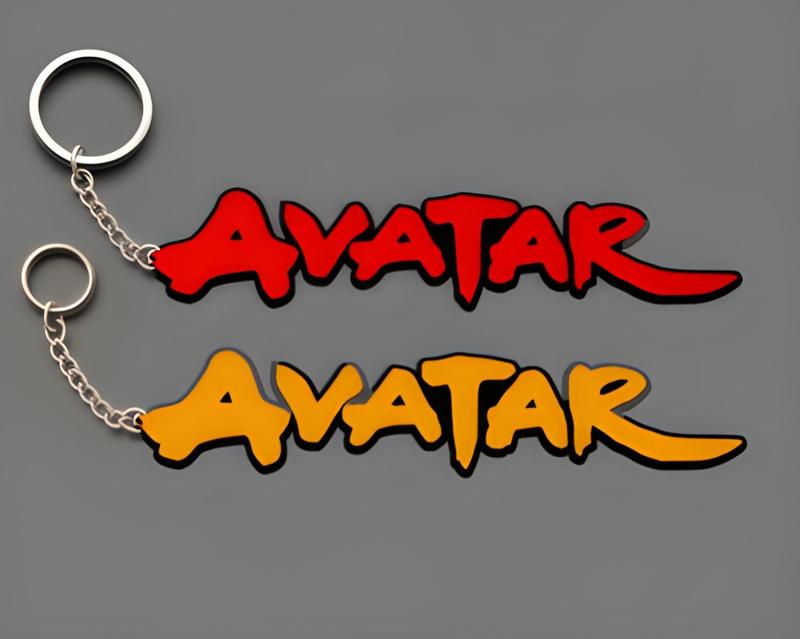 Avatar The Last Airbender Logo Keychain