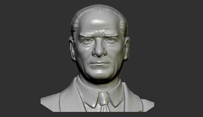 Gazi Mustafa Kemal Ataturk Bas Relief