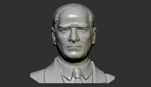Gazi Mustafa Kemal Ataturk Bas Relief