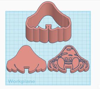 Pokemon: Parasect 3 Piece Bath Bomb Mold