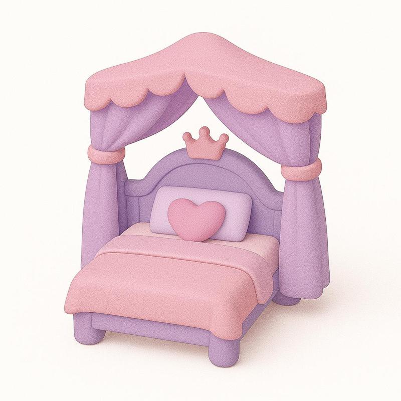 Dollhouse Canopy Bed