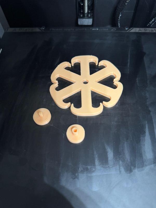 Unique Fidget Spinner – Printable Gear-Style Stress Toy