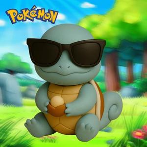 Cool Chibi Squirtle with Ice Cream - Summer Pokémon 3D Print