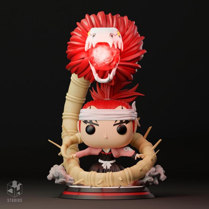 Renji Abarai Personalized Funko