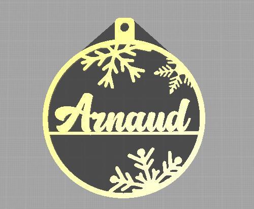 Christmas bauble Arnaud