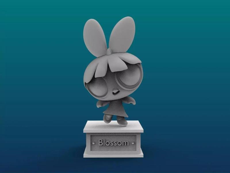 Blossom Cartoon Figure Print 3D Printer
