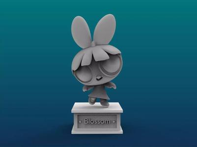 Blossom Cartoon Figure Print 3D Printer