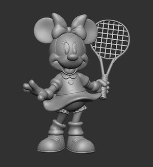 Minnie Mouse Tennis player