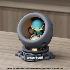 Dewott in healing machine pods