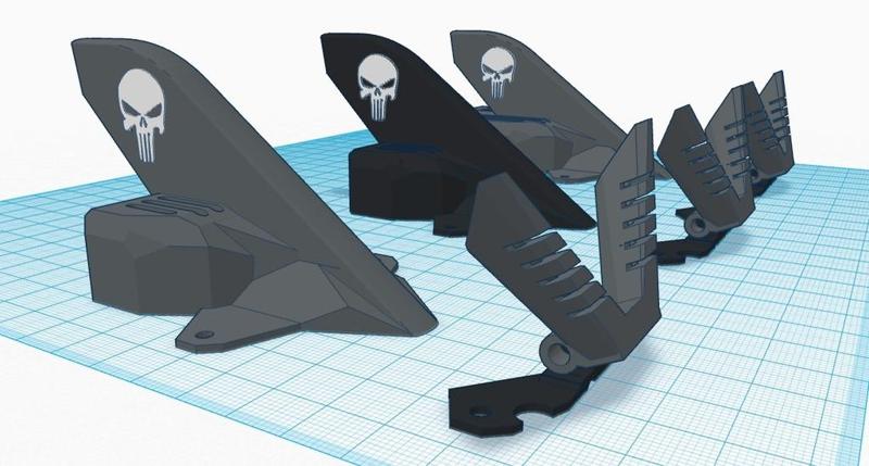 Eturbine - TB250 - VTX shield : SHARKpOD