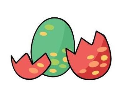 cookie cutter - Eggs Dinosaur