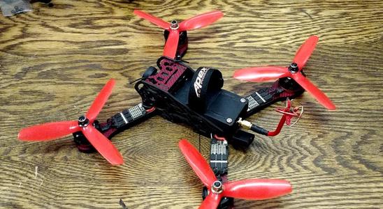 Armattan Armadillo battery and VTX mount