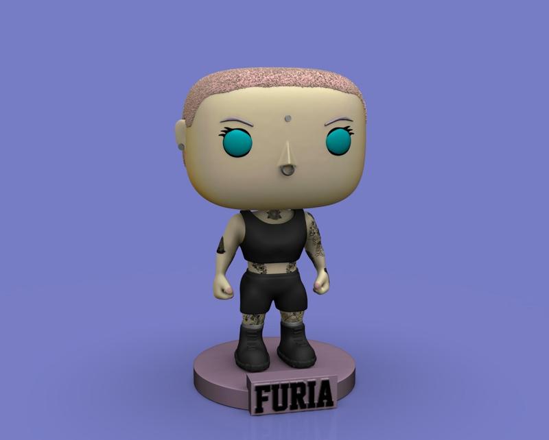 Funko of Juliana "Fury" from Big Brother 2023