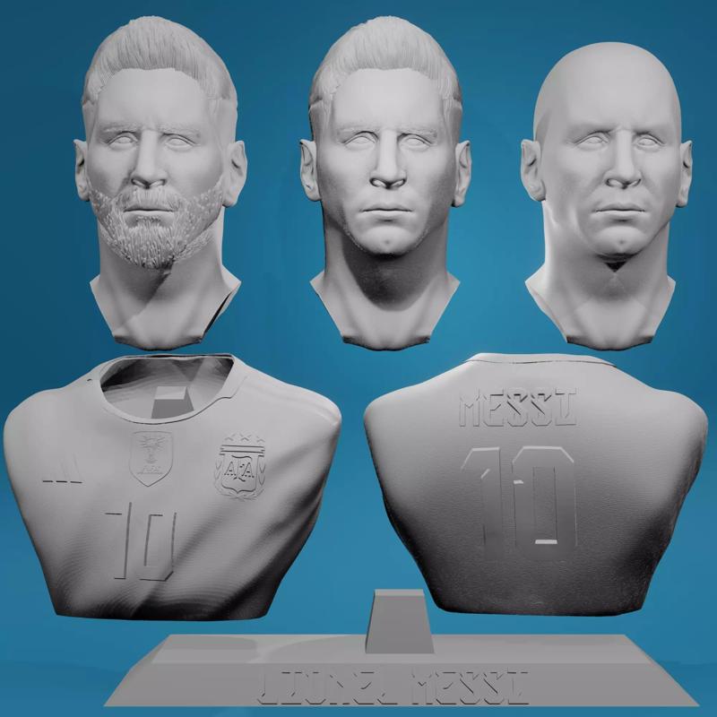 Messi Bust