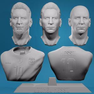 Messi Bust