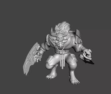Street Demons Rengar 3D Model