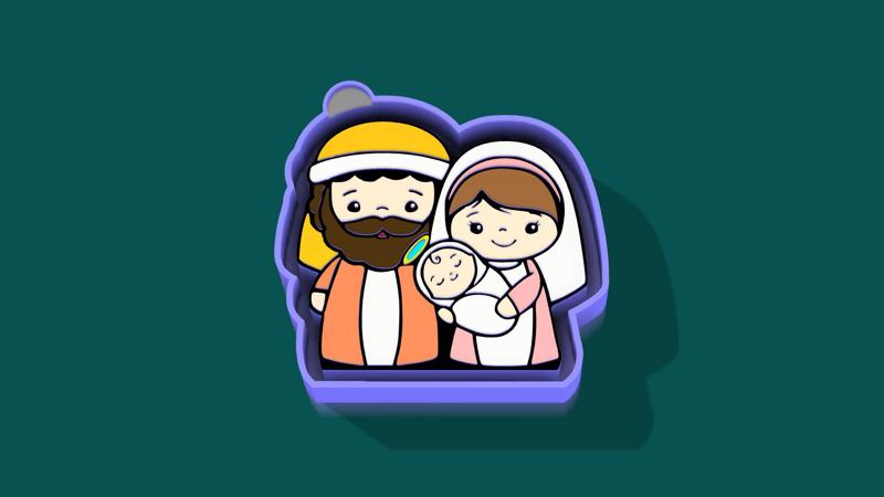 👨‍👩‍👧‍👦 Blessed Beginnings New born Baby – Candle Mold