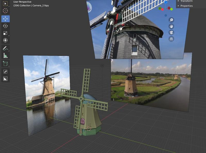 Dutch Windmill (Day calendar)