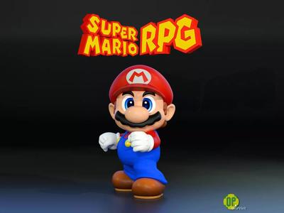 Super MARIO Bros 3D Printable Model - RPG Remake