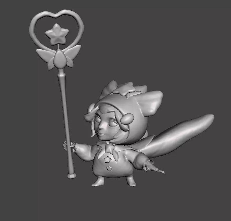 Pajama Guardian Lulu 3D Model