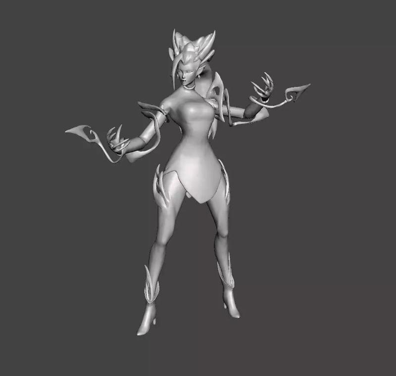 Mythmaker Zyra 3D Model