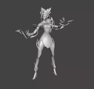 Mythmaker Zyra 3D Model