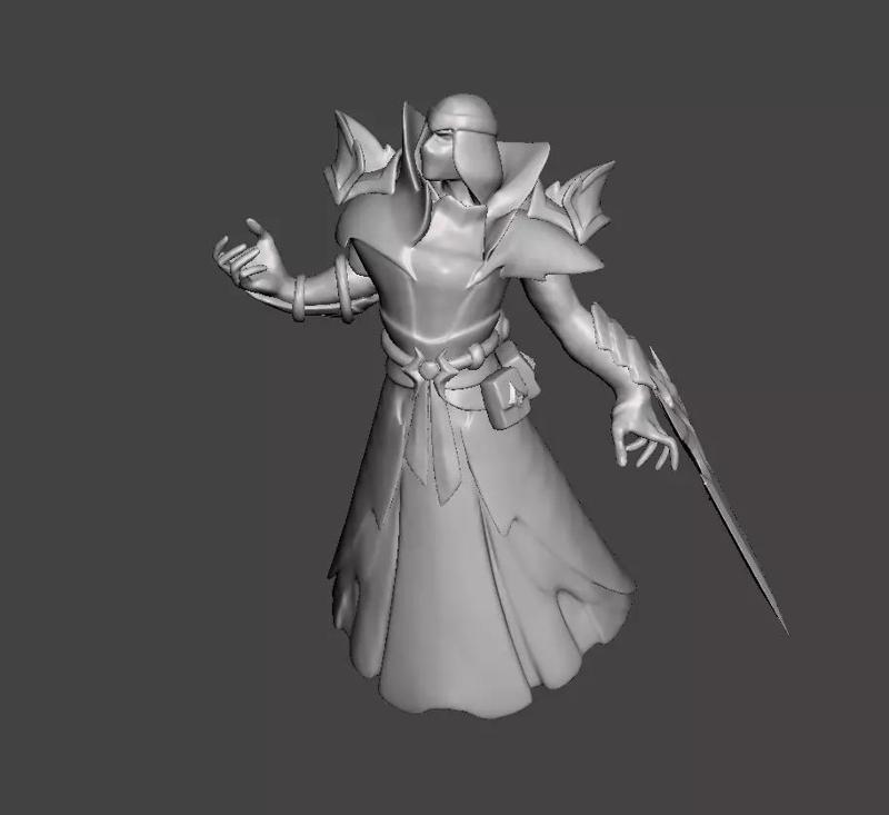 Shockblade Kassadin 3D Model