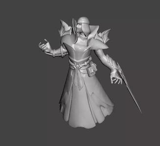 Shockblade Kassadin 3D Model