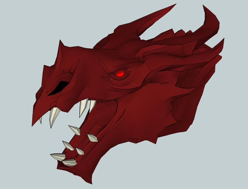 Dragon head flash hider - Airsoft