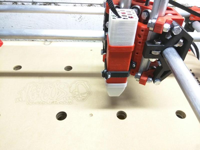 Mostly Printed CNC -Add On- Laser
