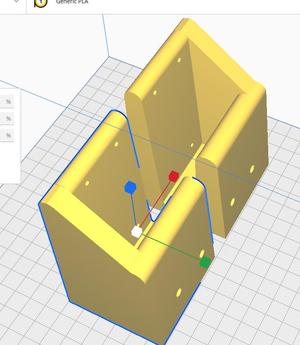 Laptop wall holder