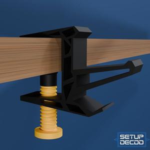 FixHead - Headset holder with thread adjustment