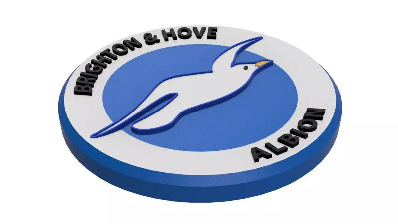 Brighton and Hove Albion Wall Sign