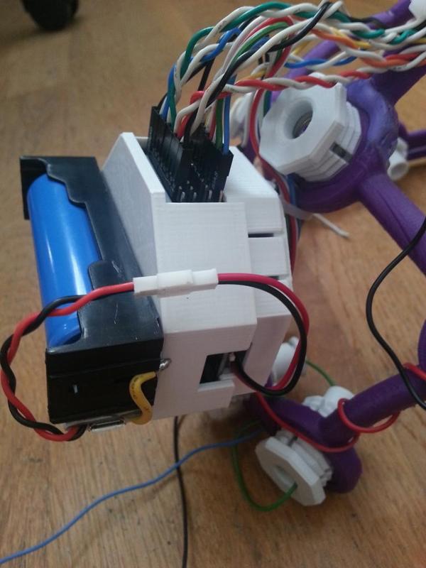 OpenBCI cover for V3 + Daisy Board (fits the original board holder)