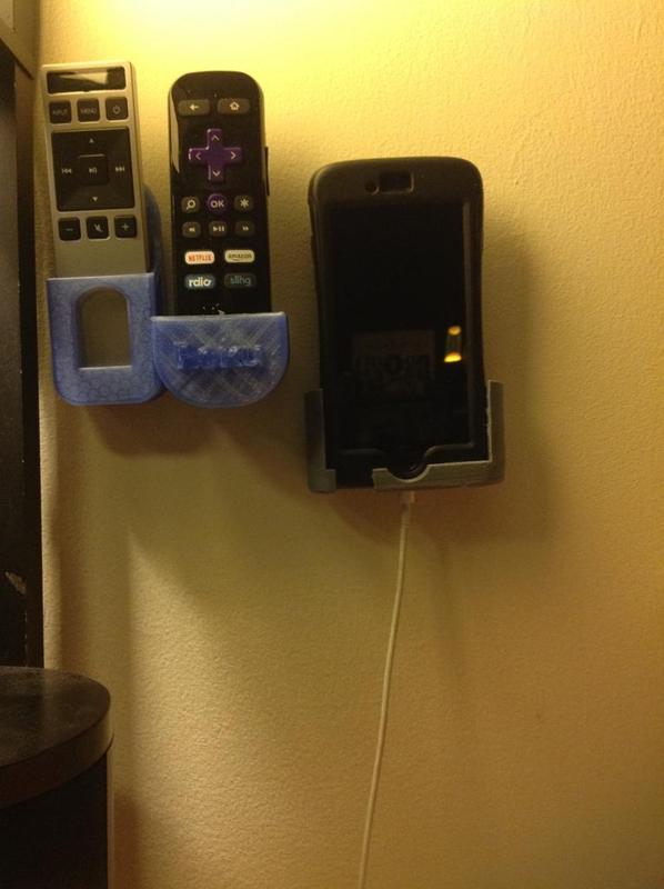 iPhone 6 Wall Mount Remix with room for rubber Griffin Survivor Slim Case