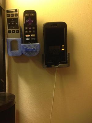 iPhone 6 Wall Mount Remix with room for rubber Griffin Survivor Slim Case