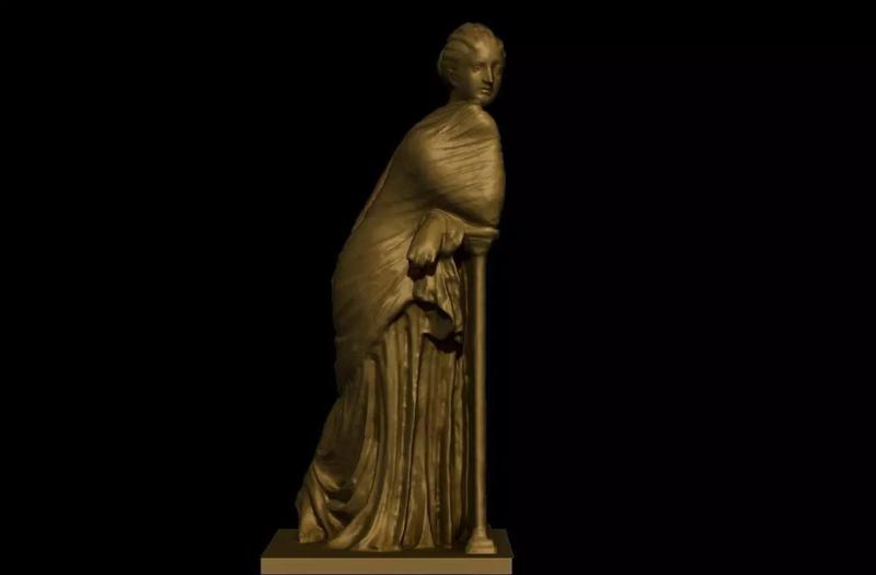 La Musa Pensosa Printable and PBR