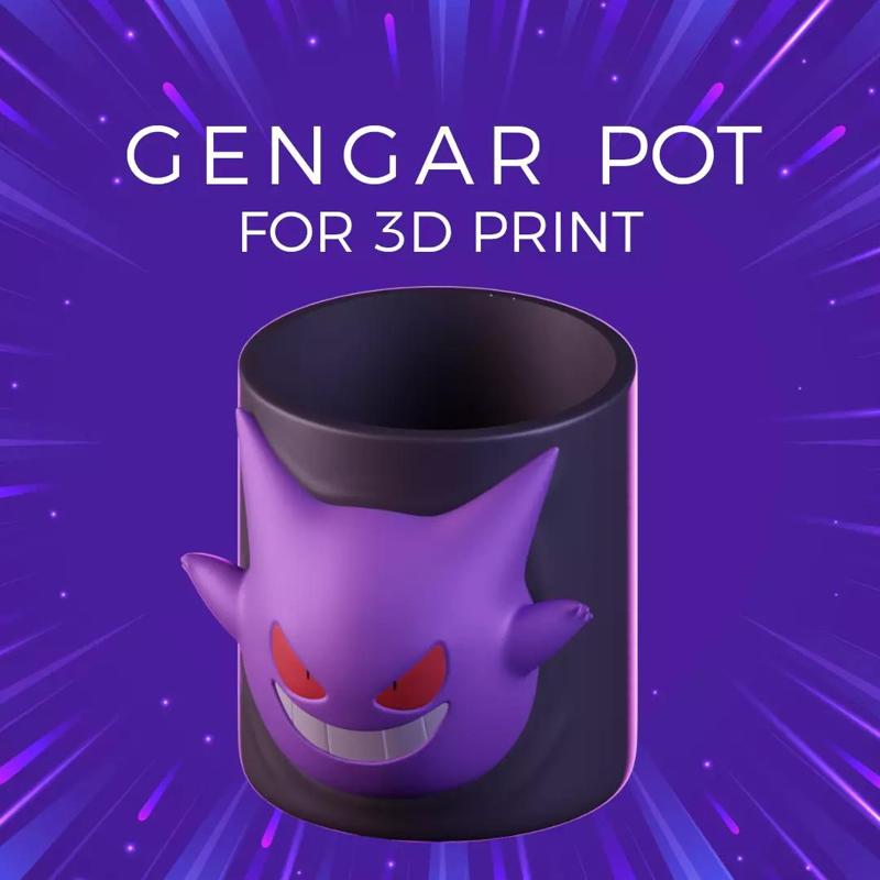 Gengar pot -  Planter