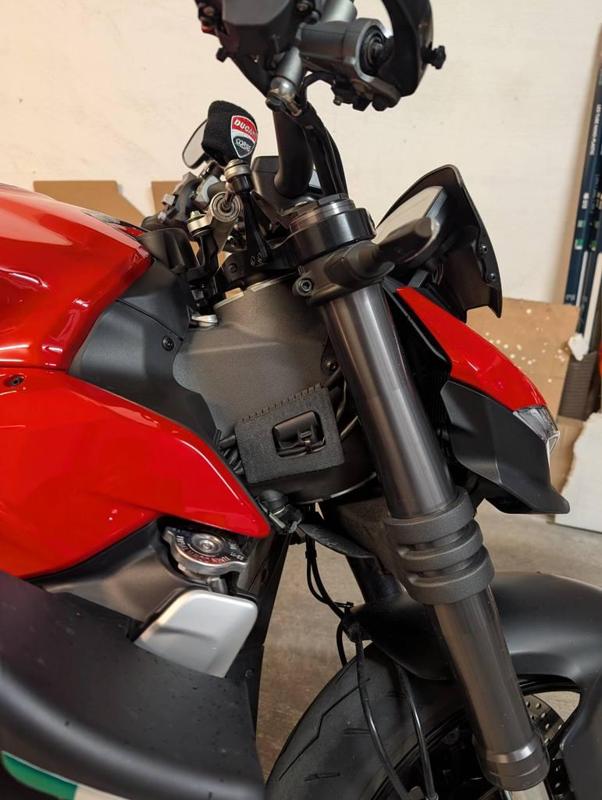 Copertura cablaggi/fascette telaio anteriore Ducati Streetfighter V2