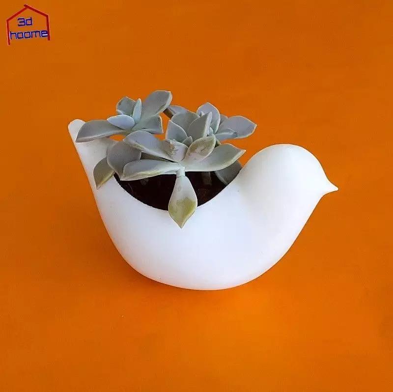 Minimalist Bird Planter