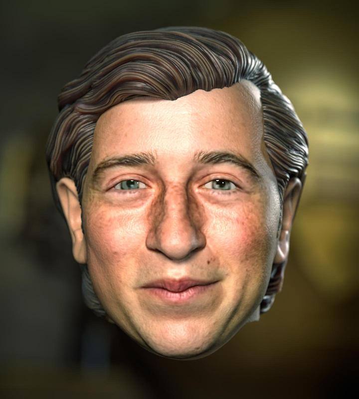 1/6 1/12 Superman 2025 Jimmy Olsen Skyler Gisondo Head Headsculpt