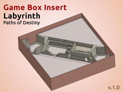 Labyrinth: Paths of Destiny – Board Game Insert