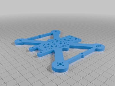 CineWhoop 3 Inch -  Base for 9mm motor holes