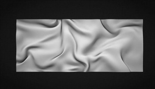 Drapery Wall Art Panel  for cnc carving